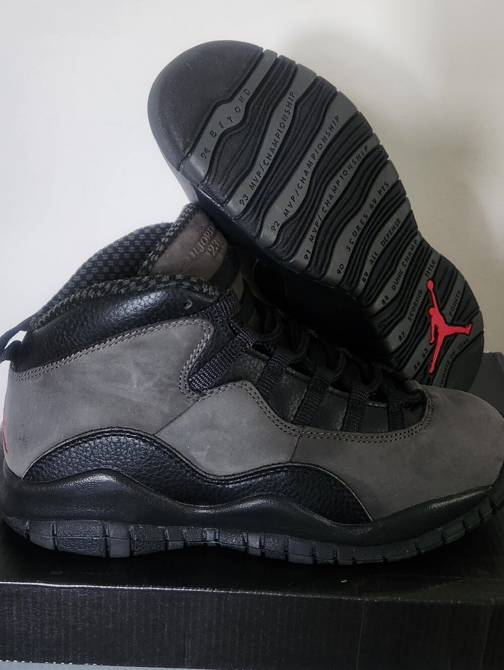 Air Jordan 10 Dark Shadow sz 5y
